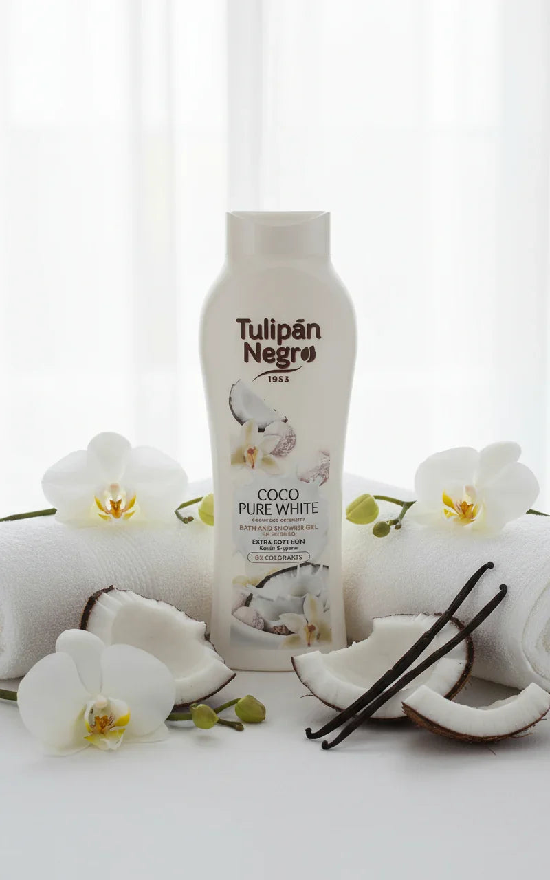Gel douche coco Pure White - Tulipan Negro - LunellaB