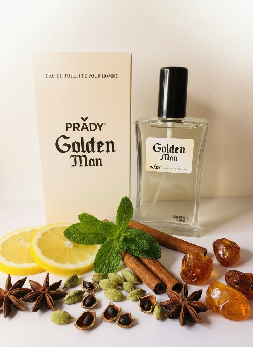 Eau de toilette générique Homme Prady 100ml - GOLDEN Man