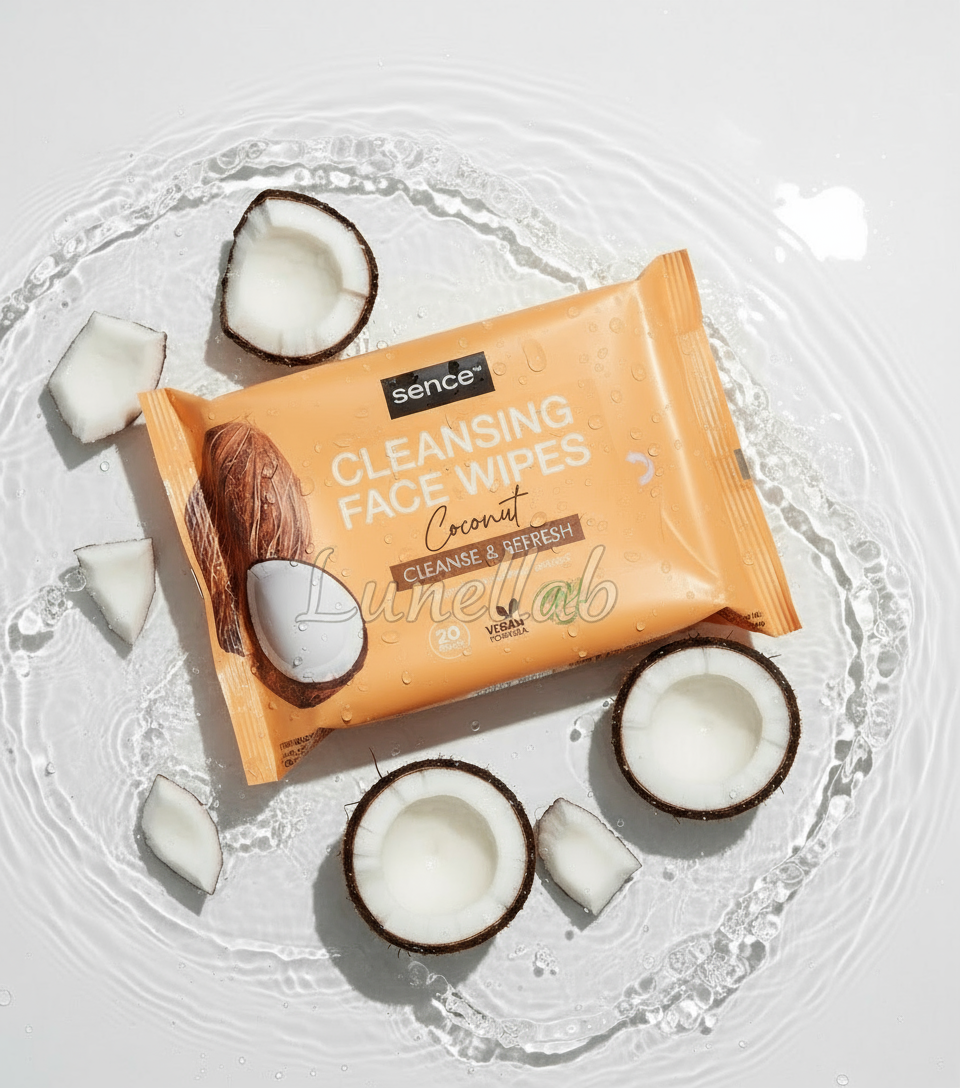 Lingettes nettoyantes et rafraîchissantes - Coco