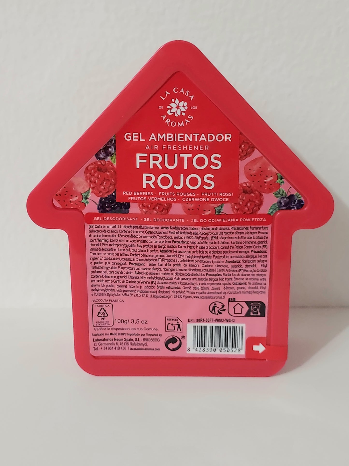 Gels parfums d'ambiance - Parfums différents