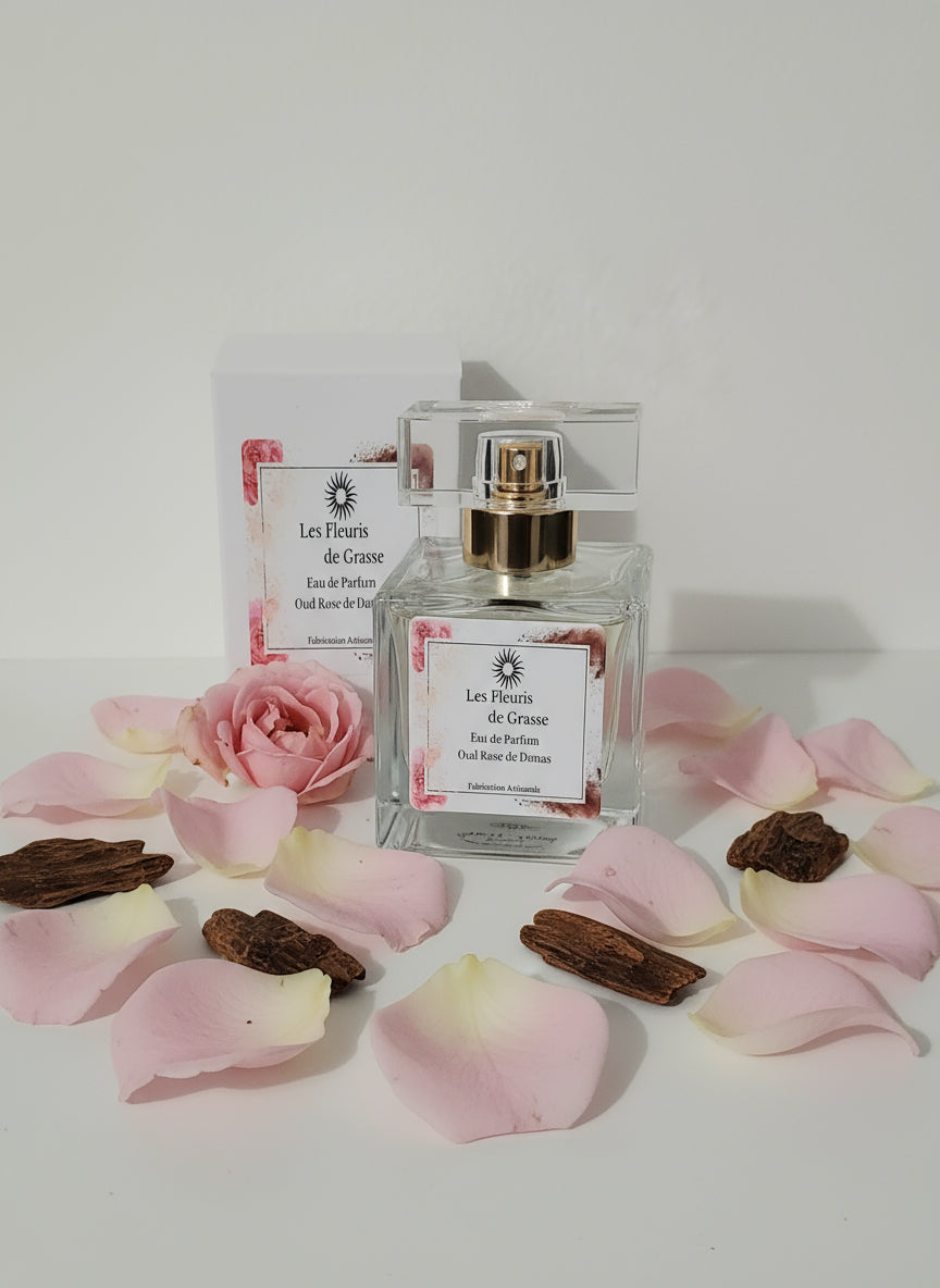 Eau de parfum Femme Les Fleuris de Grasse 50ml - Oud Rose de Damas