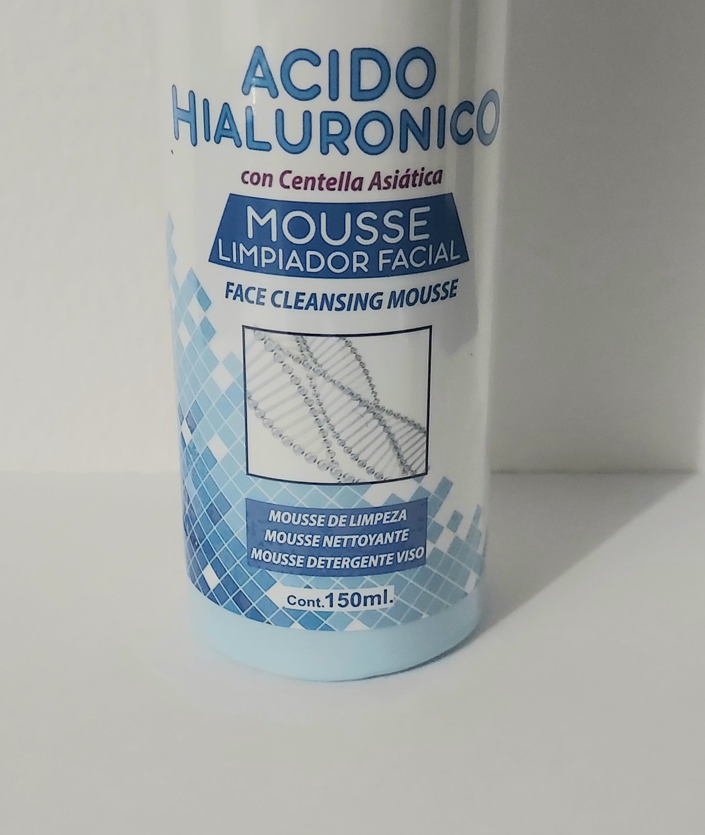 Mousse nettoyante visage - Acide hyaluronique