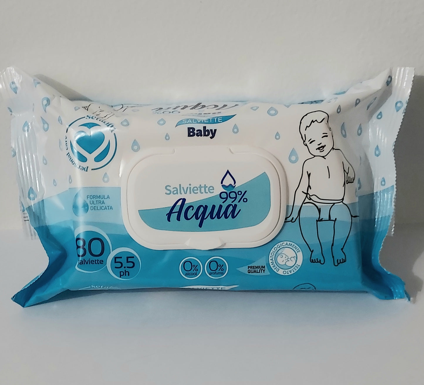 Lingette bébé à 99% d'eau