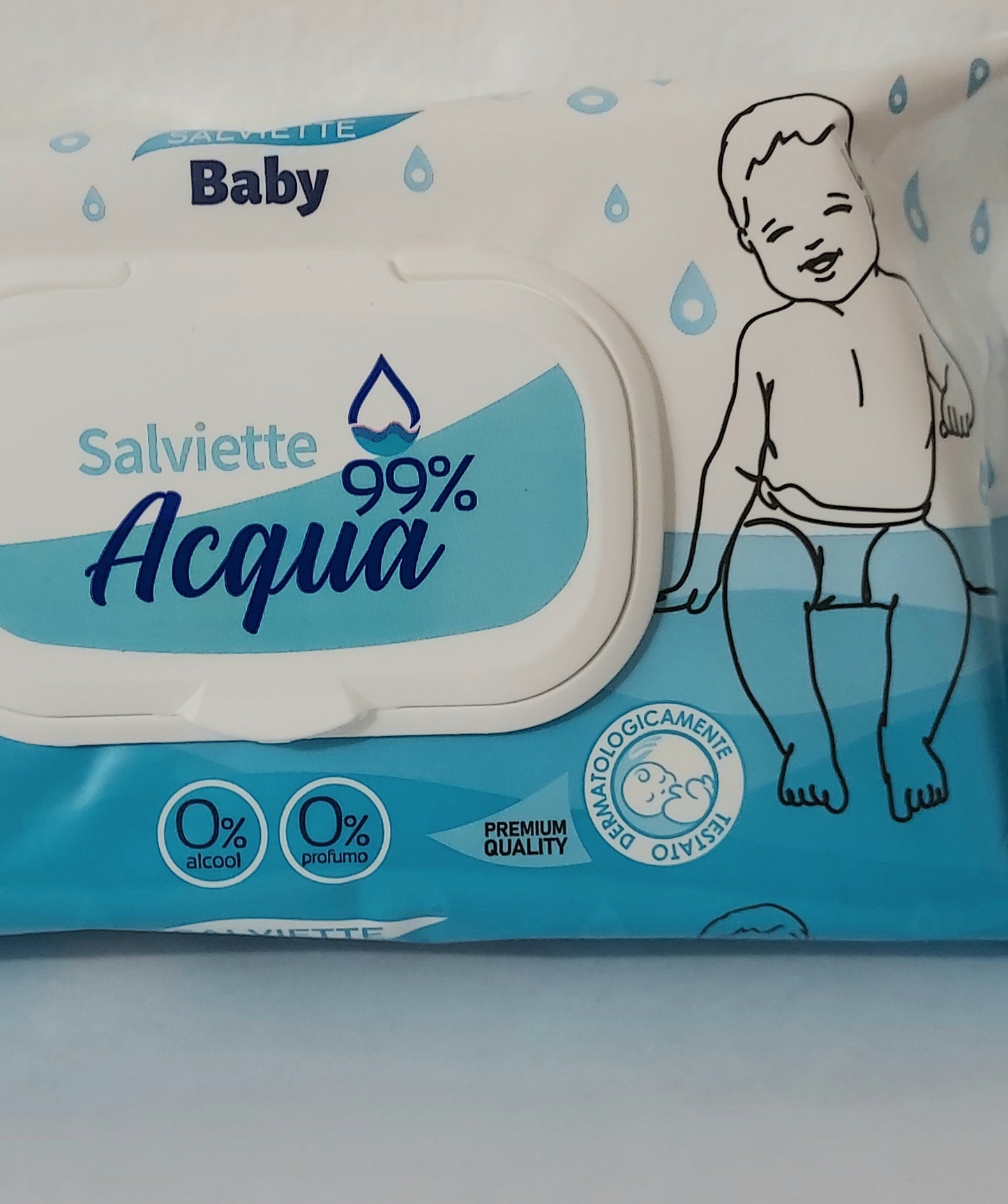Lingette bébé à 99% d'eau