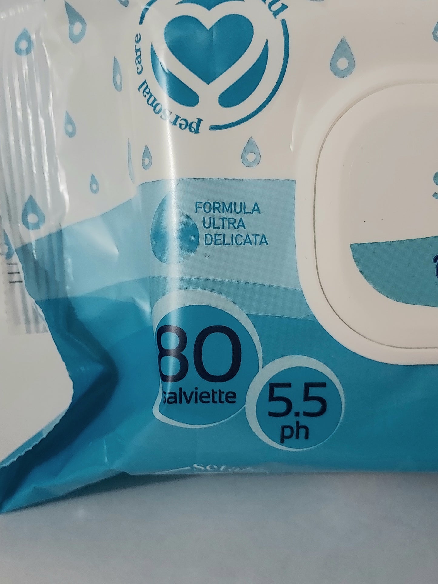 Lingette bébé à 99% d'eau