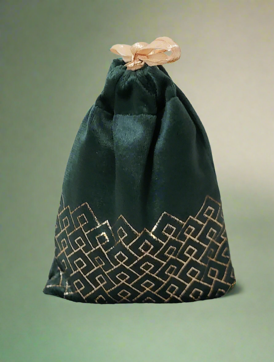 Petite pochette découverte - verte