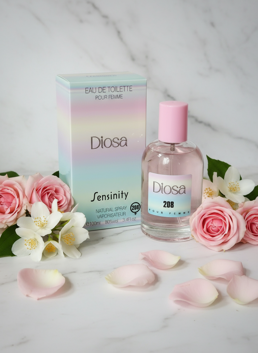 Eau de toilette Femme sensinity 100ml - Diosa - LunellaB