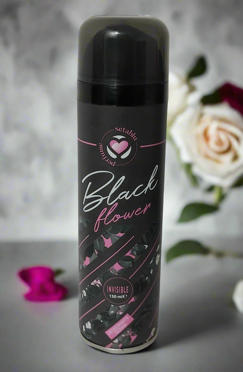 Déodorant invisible - Black Flower