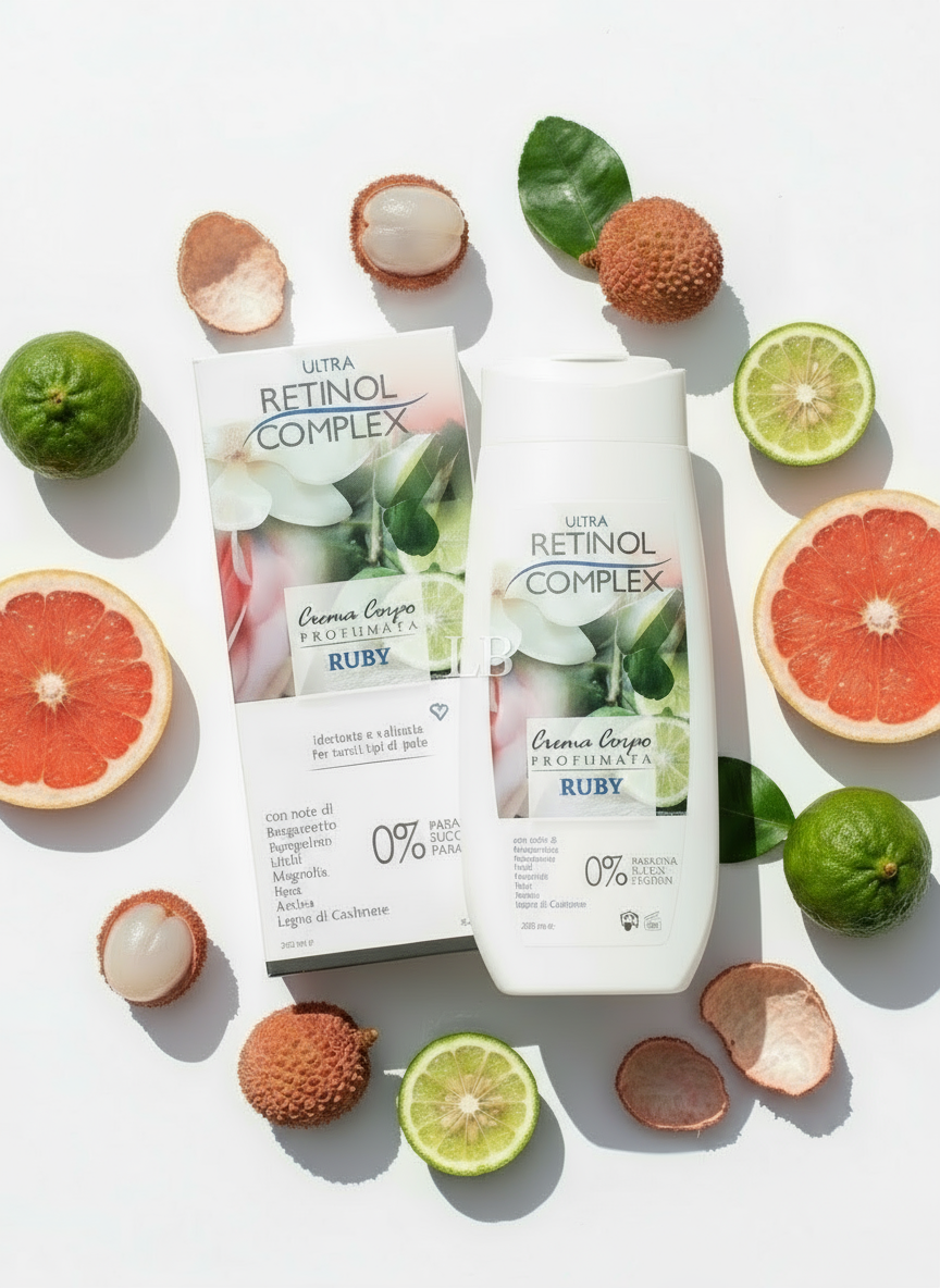 Crème corporelle hydratante parfumée - Rubis