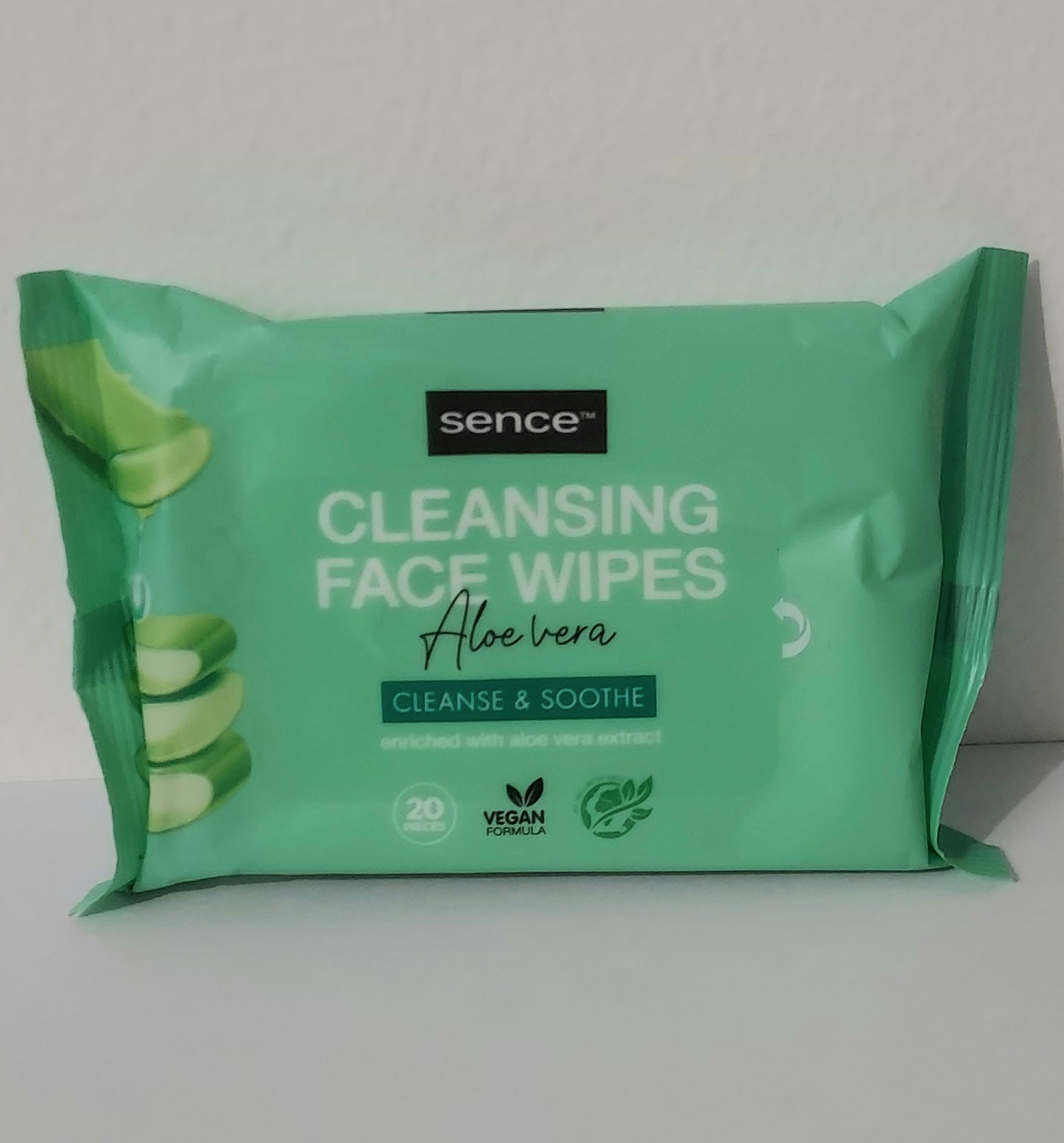 Lingettes nettoyantes vegan Aloe vera