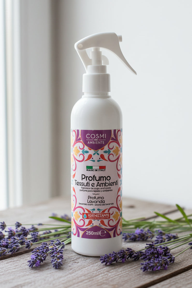 Spray parfumé pour tissus et environnement hygiènisant lavande - 250ml
