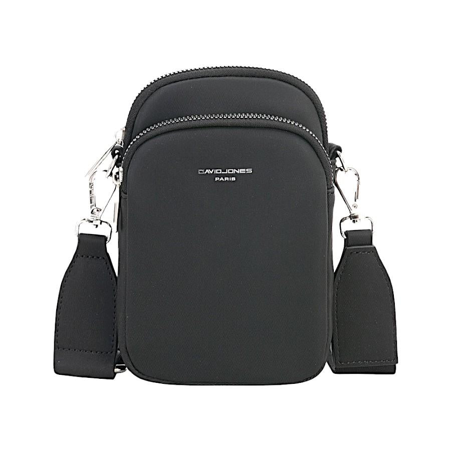 Sac bandoulière David Jones - noir