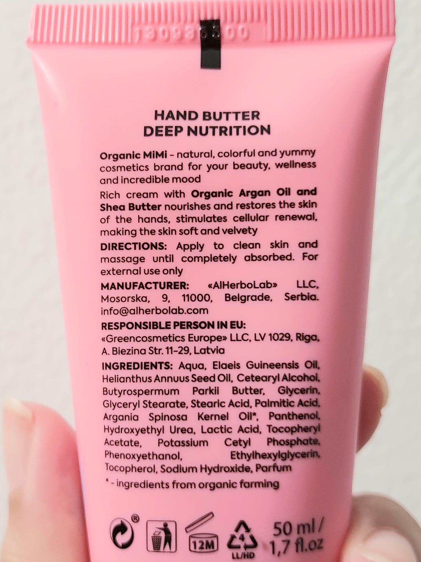 Beurre pour les mains - Huile d’argan et beurre de karité