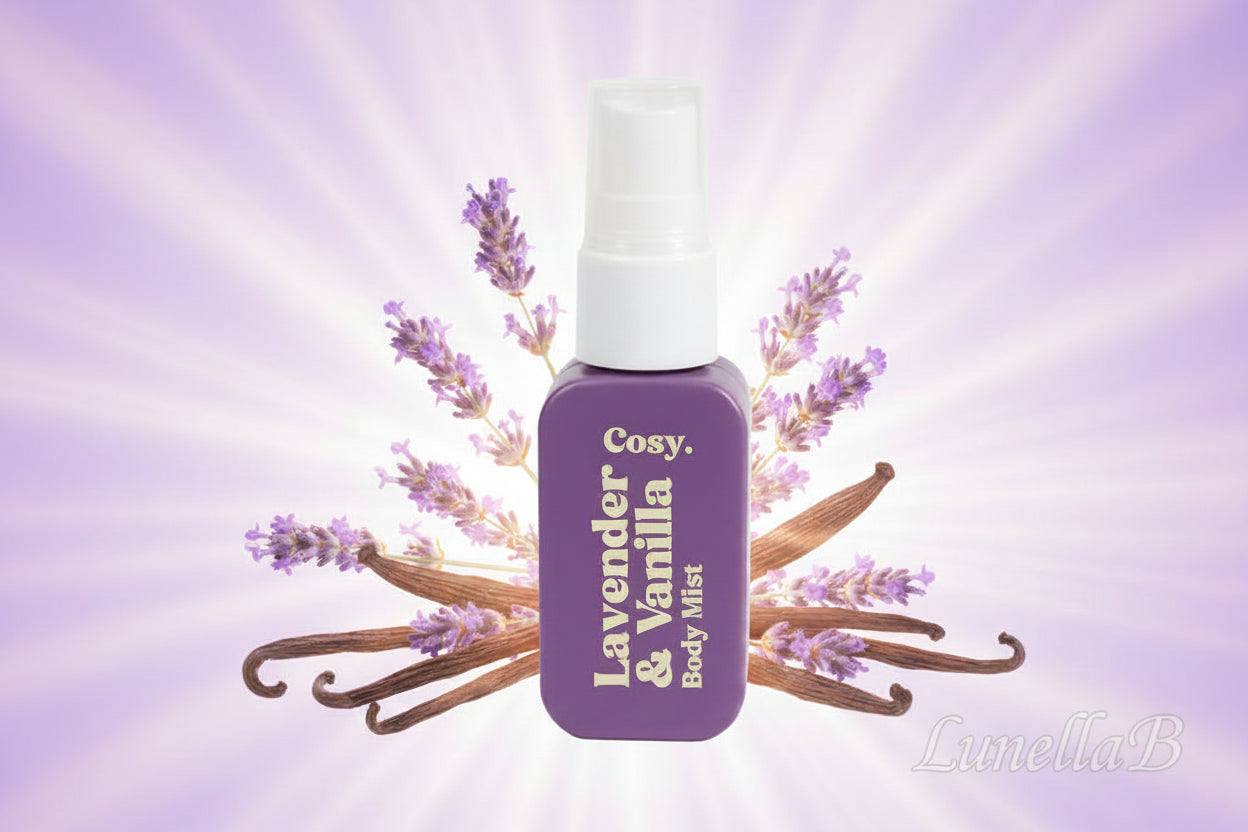 Brume corporelle 30ml Cosy - Lavande et Vanille 🌸 - LunellaB