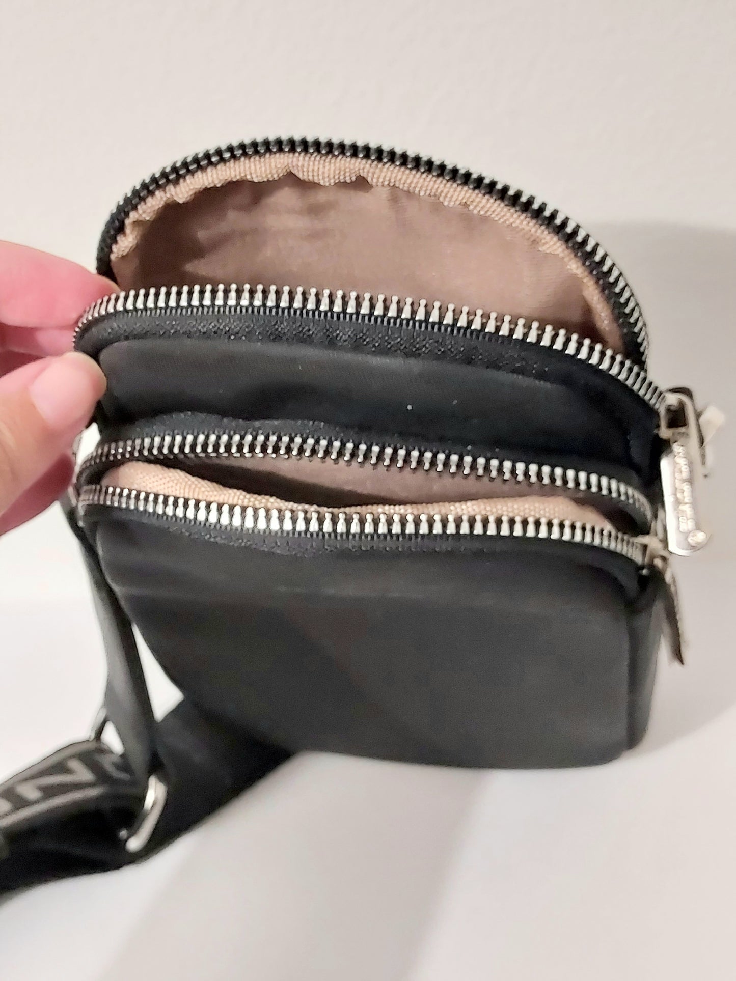 Sac bandoulière David Jones - noir