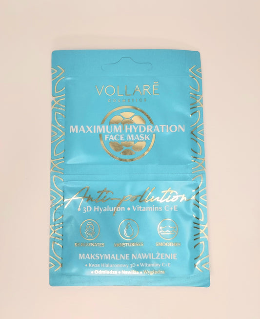 Masque visage                             " Maximun Hydratation"