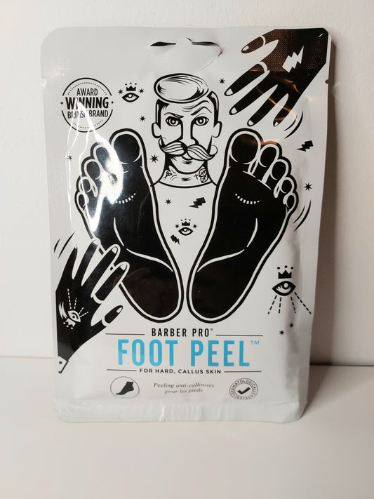 Masque pieds pour Homme peeling anti-callosités pour les pieds