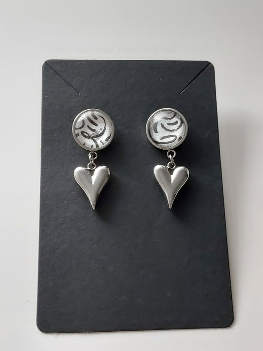 Boucles d'oreilles "Coeur"