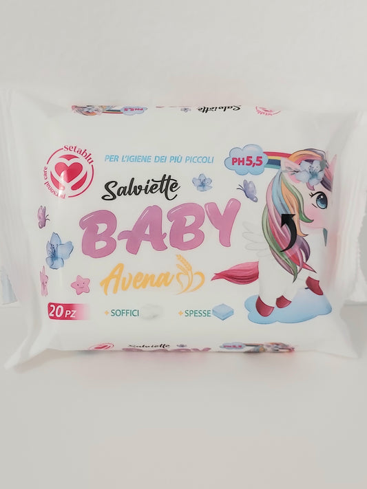 Lingette bébé Licorne à l'avoine - Licorne Baby