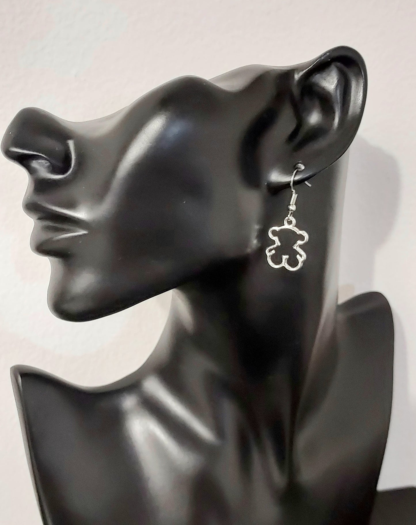 Boucles d'oreilles - "Ptit ours"