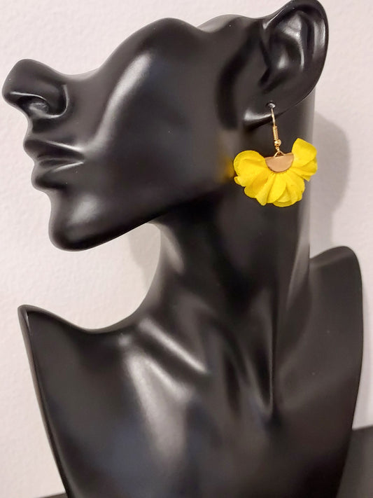 Boucles d'oreilles jaunes - Hella