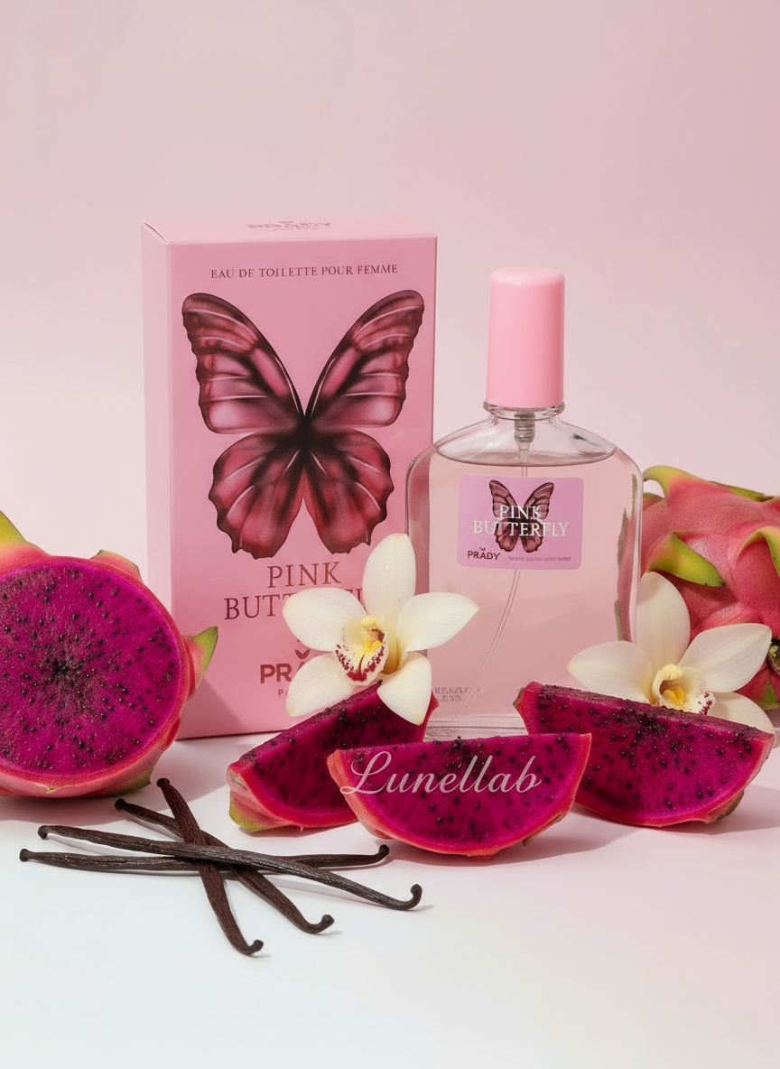 Eau de toilette générique pour femme Prady - Pink Butterfly