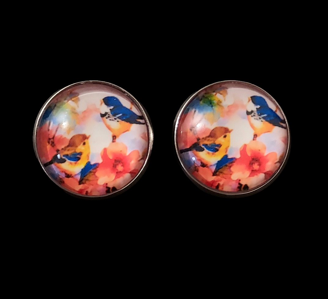 Boucles d'oreilles - "Birdy"