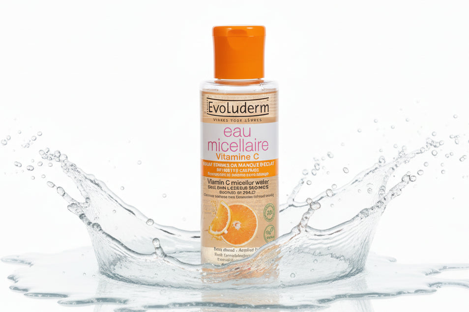 Eau micellaire illuminante vitamine C - Vegan, sans alcool - LunellaB
