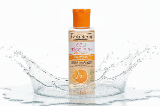 Eau micellaire illuminante vitamine C - Vegan, sans alcool - LunellaB