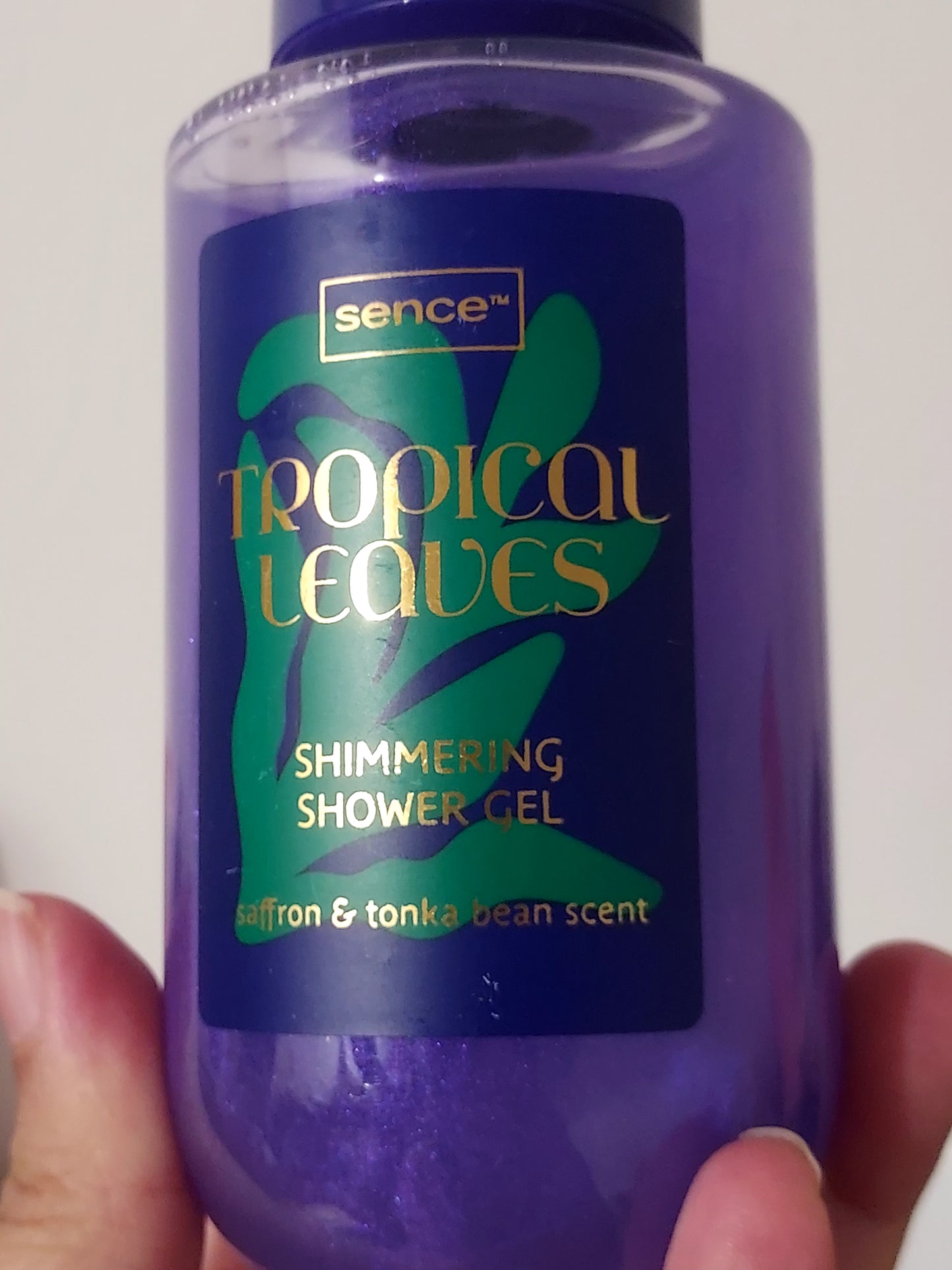 Gel Douche Scintillant - Collection Sence - Tropical Leaves