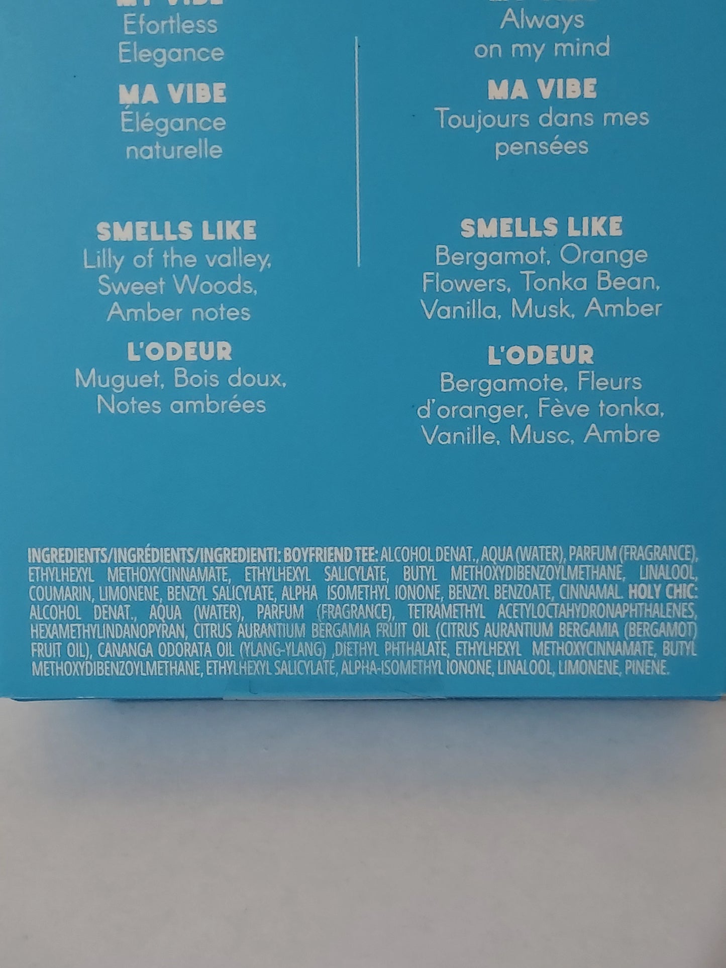 Coffret eau de parfum 25ml Miss Kay - Sassy - LunellaB