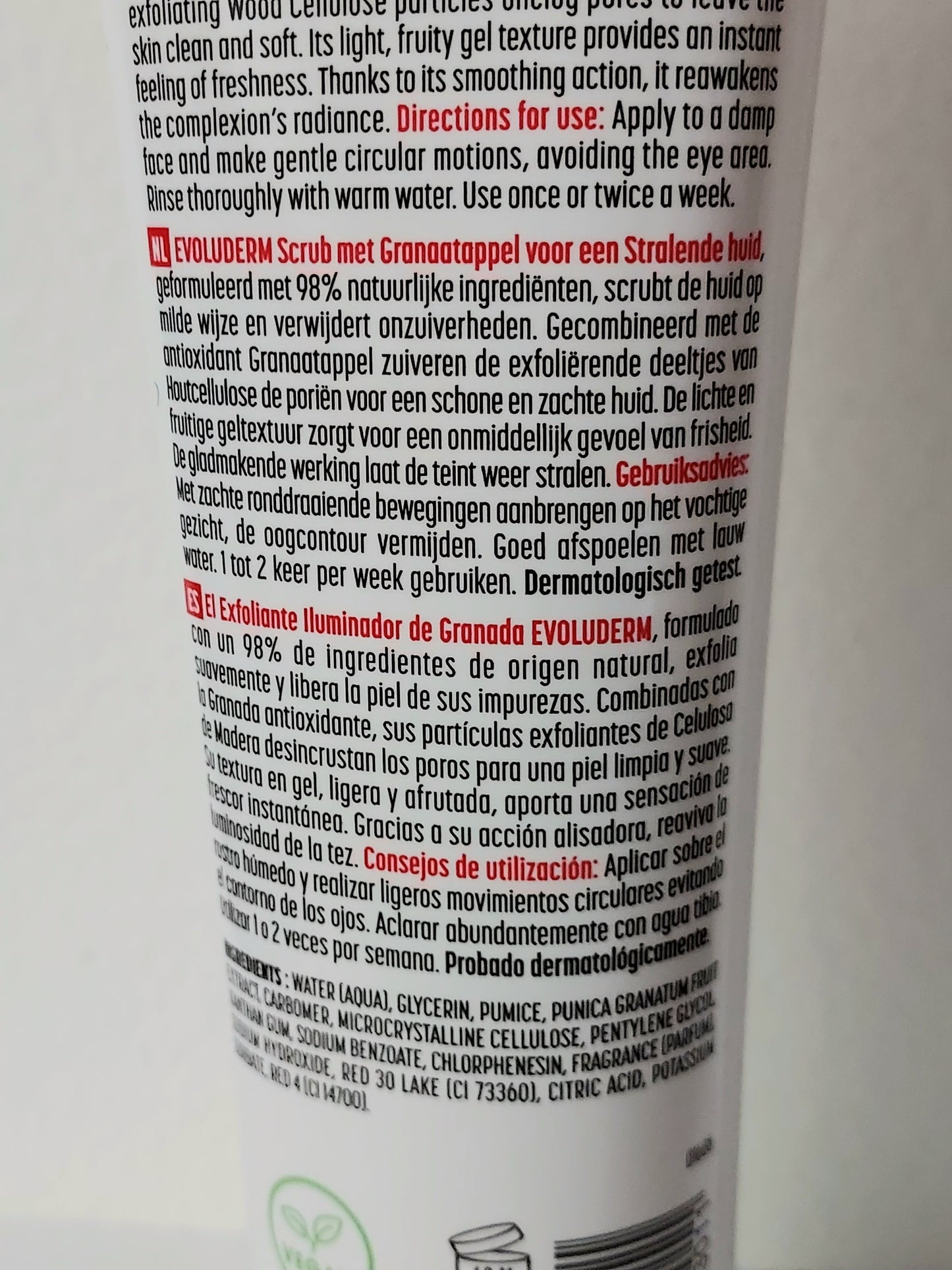 Gommage éclat visage - Grenade - LunellaB