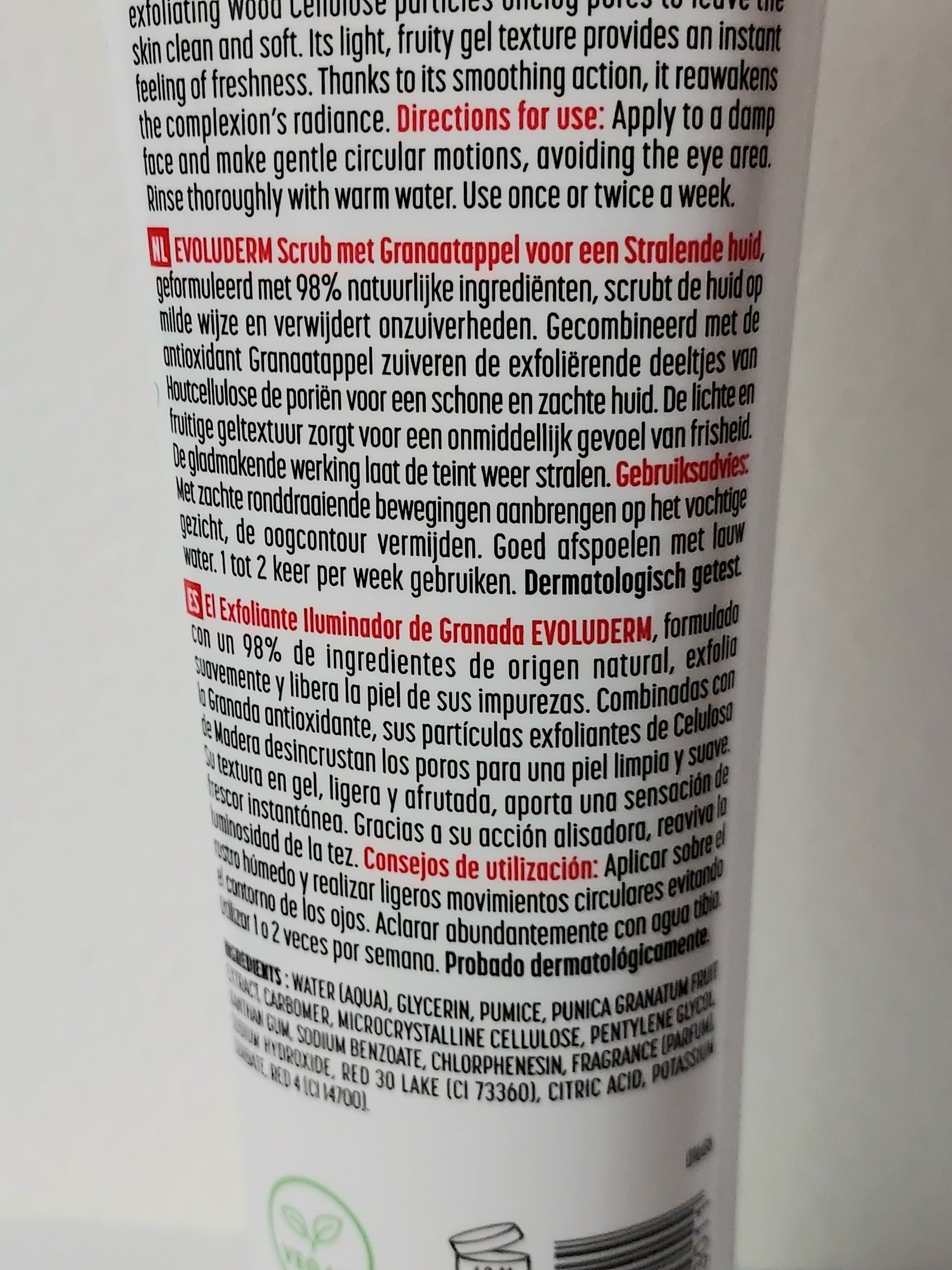 Gommage éclat visage - Grenade - LunellaB