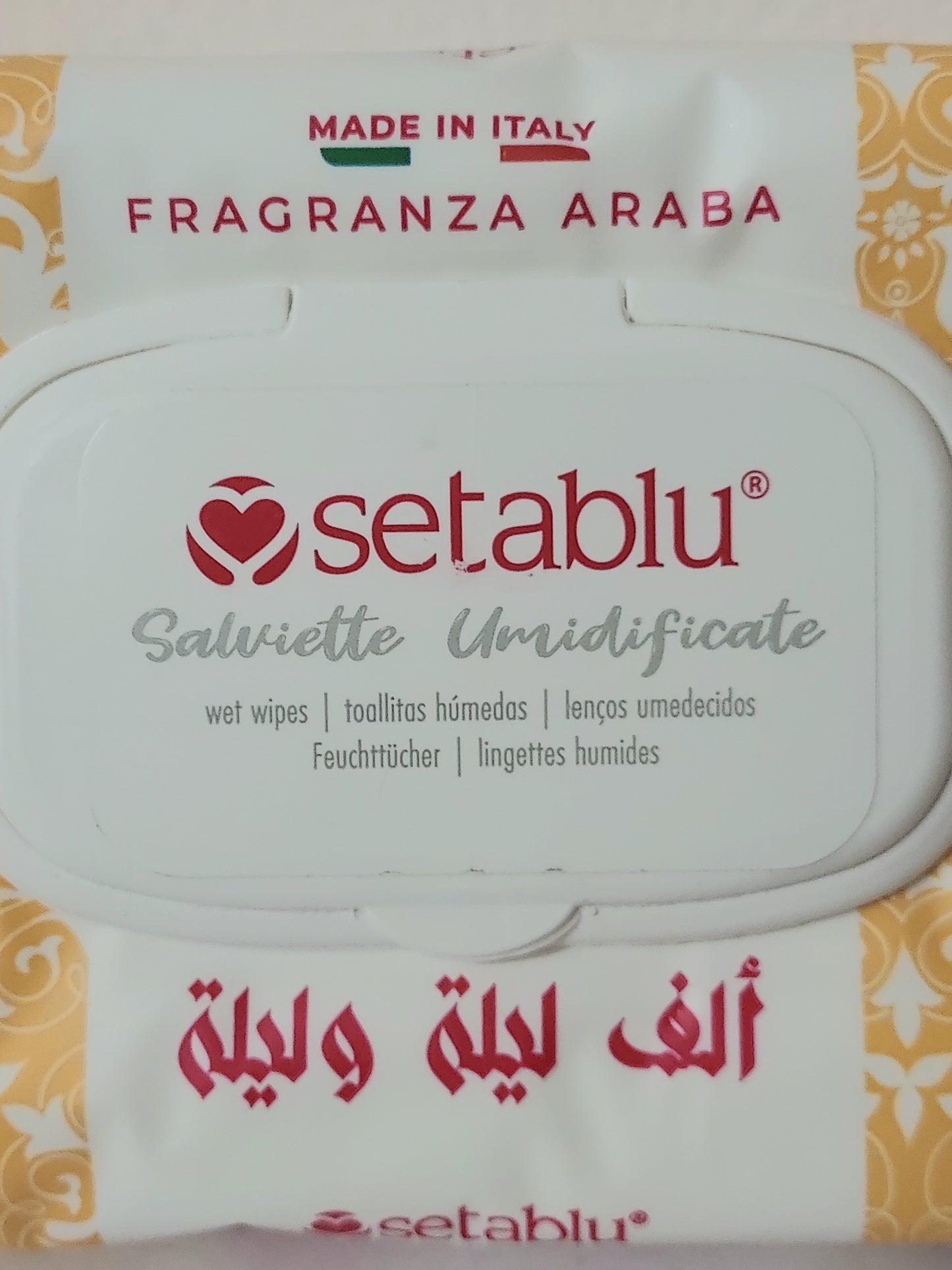 Lingettes nettoyantes multi-usages - ARABIC SCENT KHAREM SETABLU
