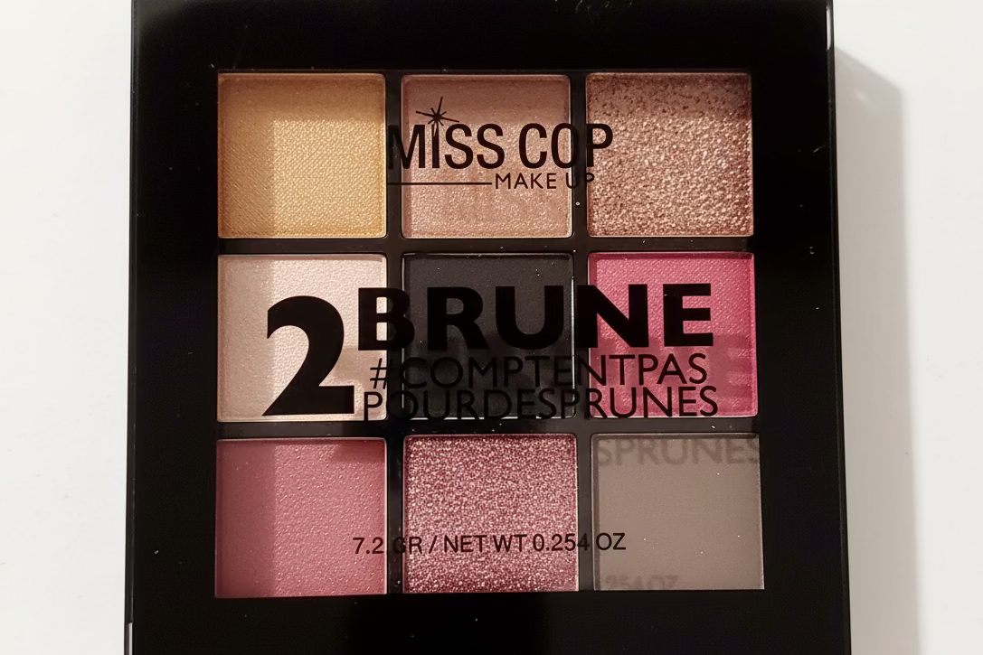 Petite palette de 9 fards à paupières - Brune - LunellaB