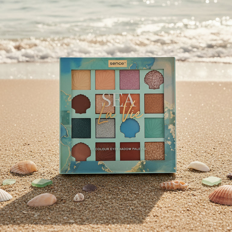 Palette de 16 fards à paupières - Sea La Vie 🐚 - LunellaB