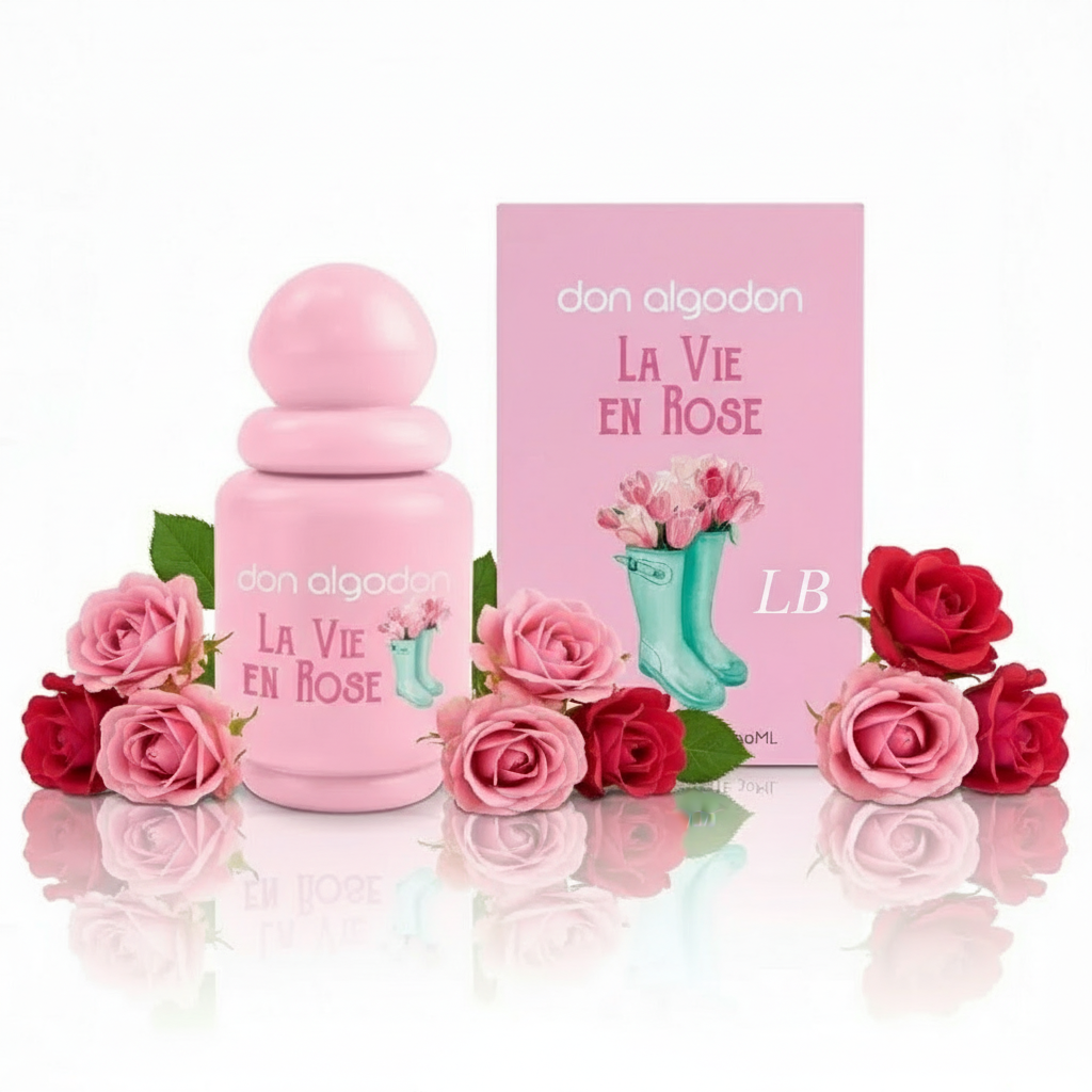 Eau de toilette femme 30ml Don Algodon - La vie en Rose