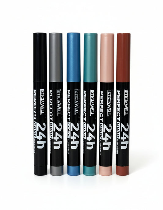 Fard à paupières automatique 24h Leticia well - Couleurs irisés