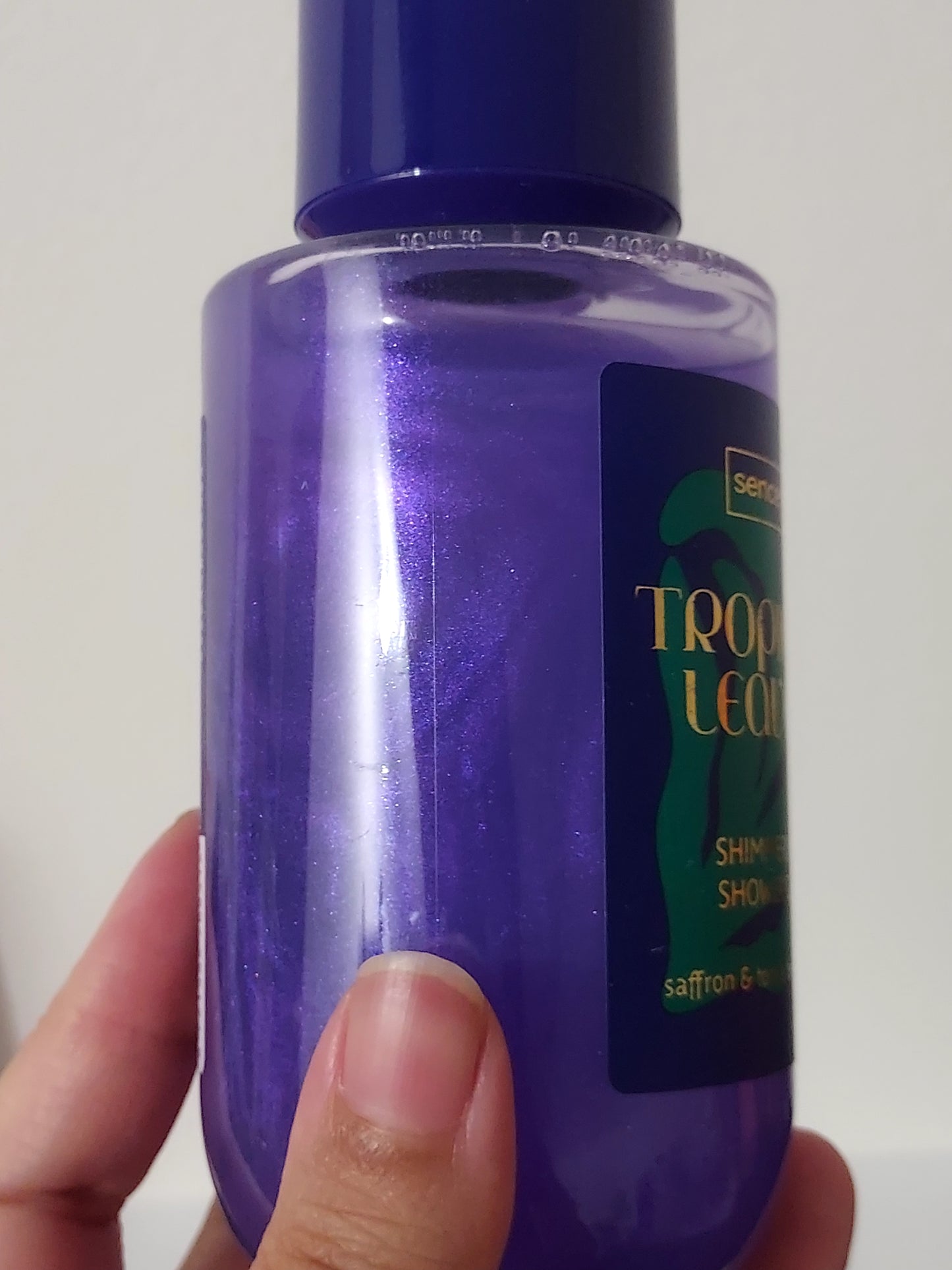Gel Douche Scintillant - Collection Sence - Tropical Leaves