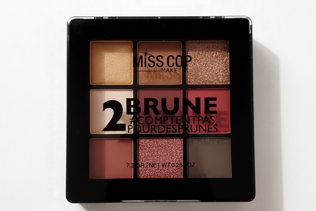 Petite palette de 9 fards à paupières - Brune - LunellaB