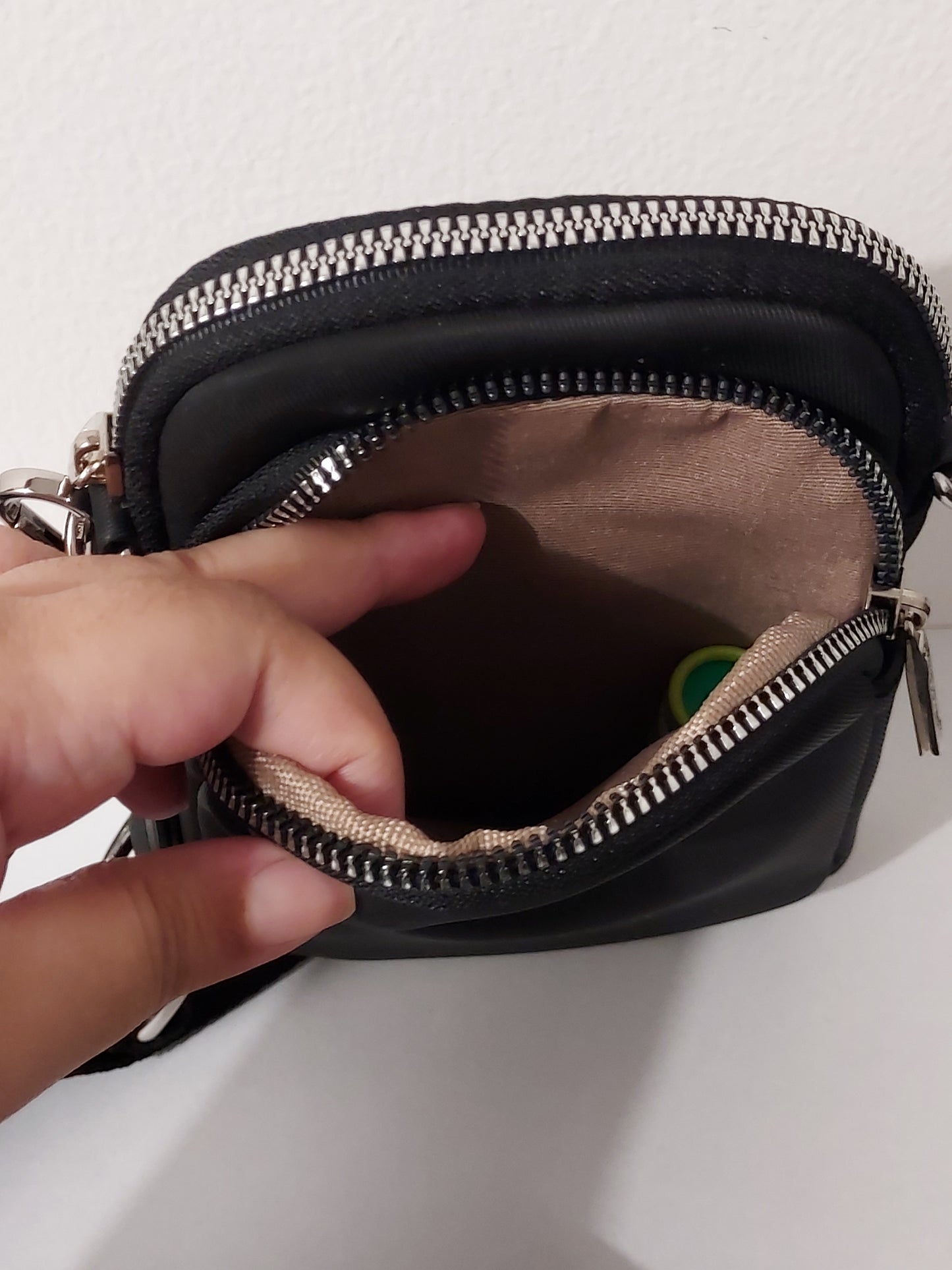 Sac bandoulière David Jones - noir