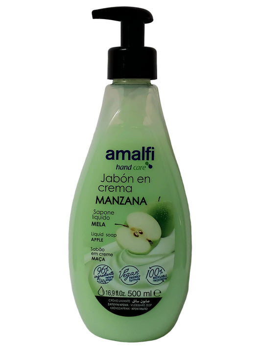Savon pour les mains vegan Amalfi 500ml - Pomme - LunellaB