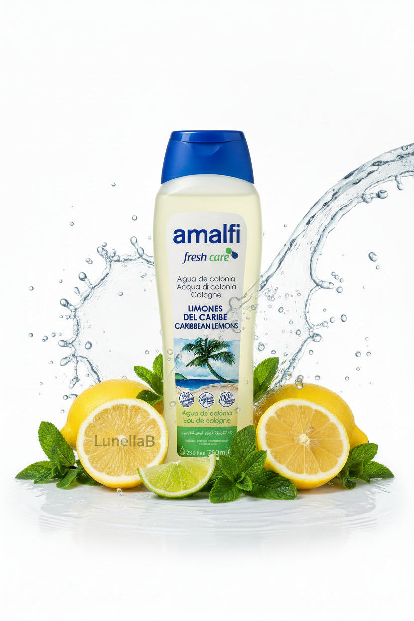 Eau de Cologne Amalfi fraîche -  Citrons des caraïbes | Vegan