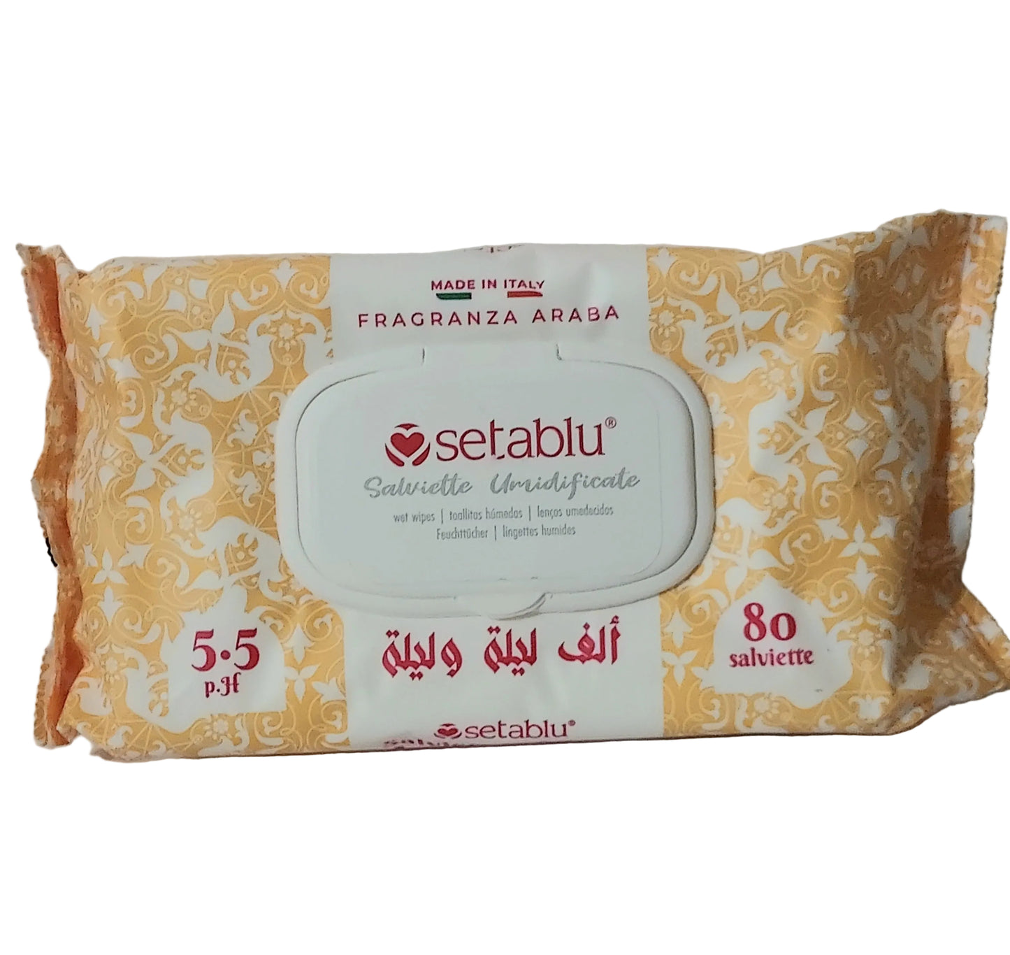 Lingettes nettoyantes multi-usages - ARABIC SCENT KHAREM SETABLU