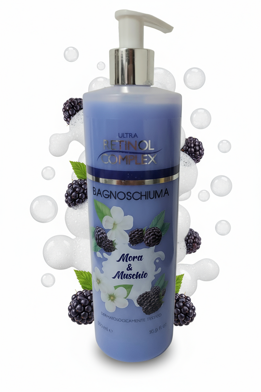 Gel douche 500ml Ultra Rétinol Complex - Mûre et Mousse