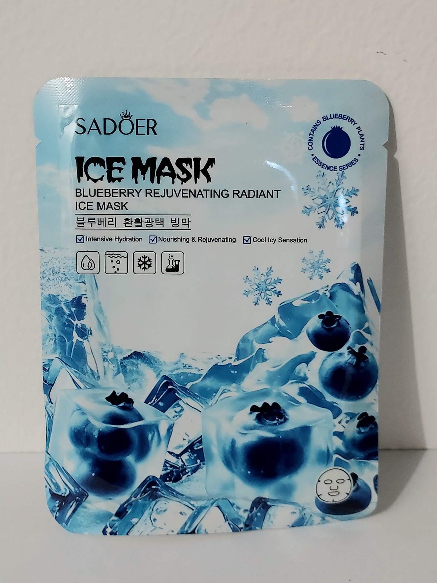 Masque visage Ice Mask Myrtille ❄️ - LunellaB