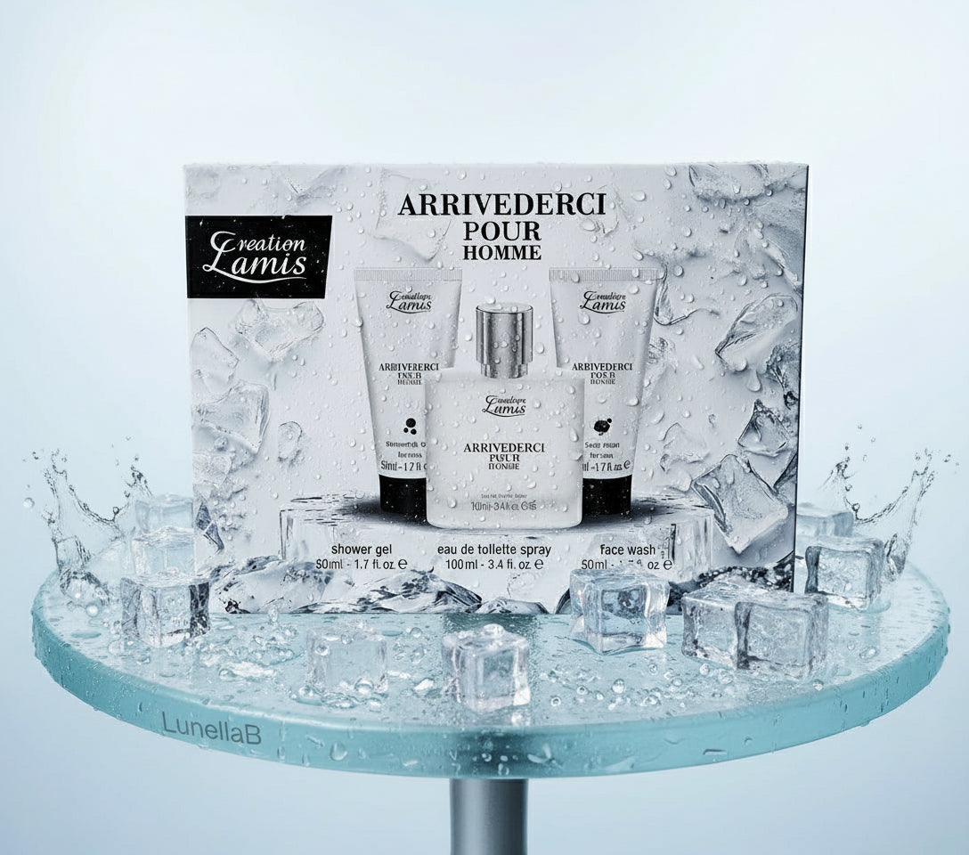 Coffret cadeau création Lamis Arivederci pour homme - 3 pièces