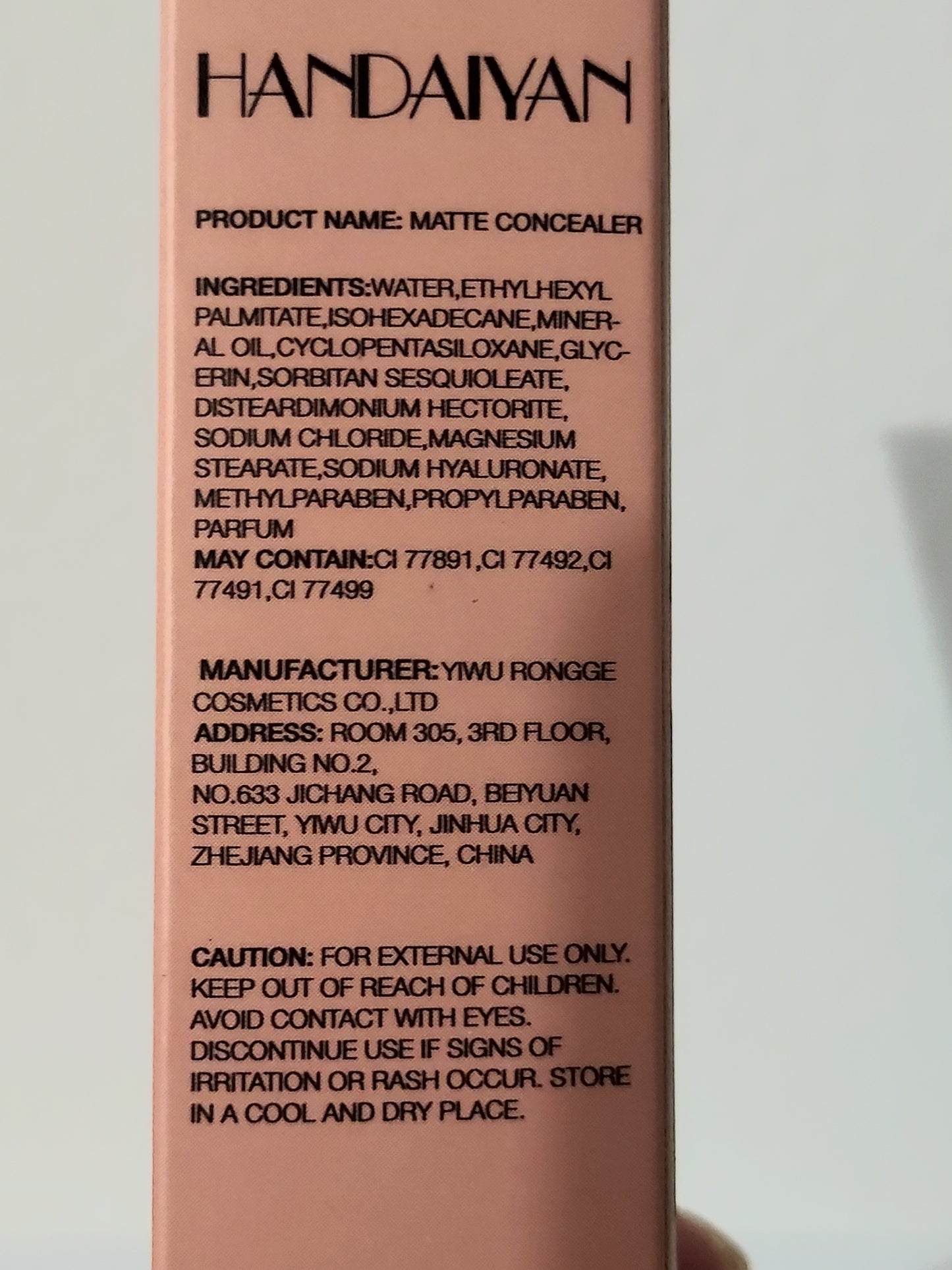 Concealer fini Mat Pare Nude -  teinte 03 - LunellaB