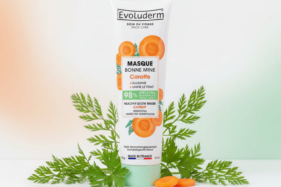Masque visage bonne mine - Carotte - LunellaB