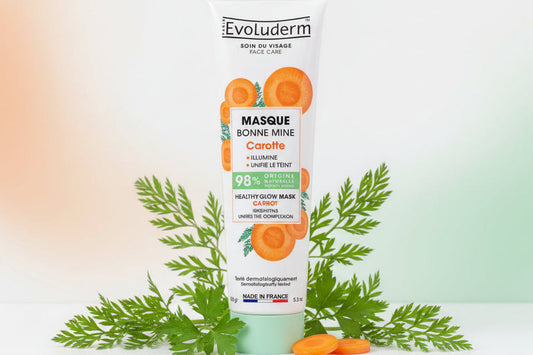 Masque visage bonne mine - Carotte - LunellaB